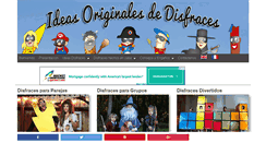 Desktop Screenshot of ideasdisfraz.com